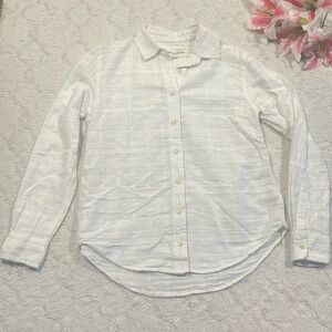 Mara Hoffman White Button Down Shirt